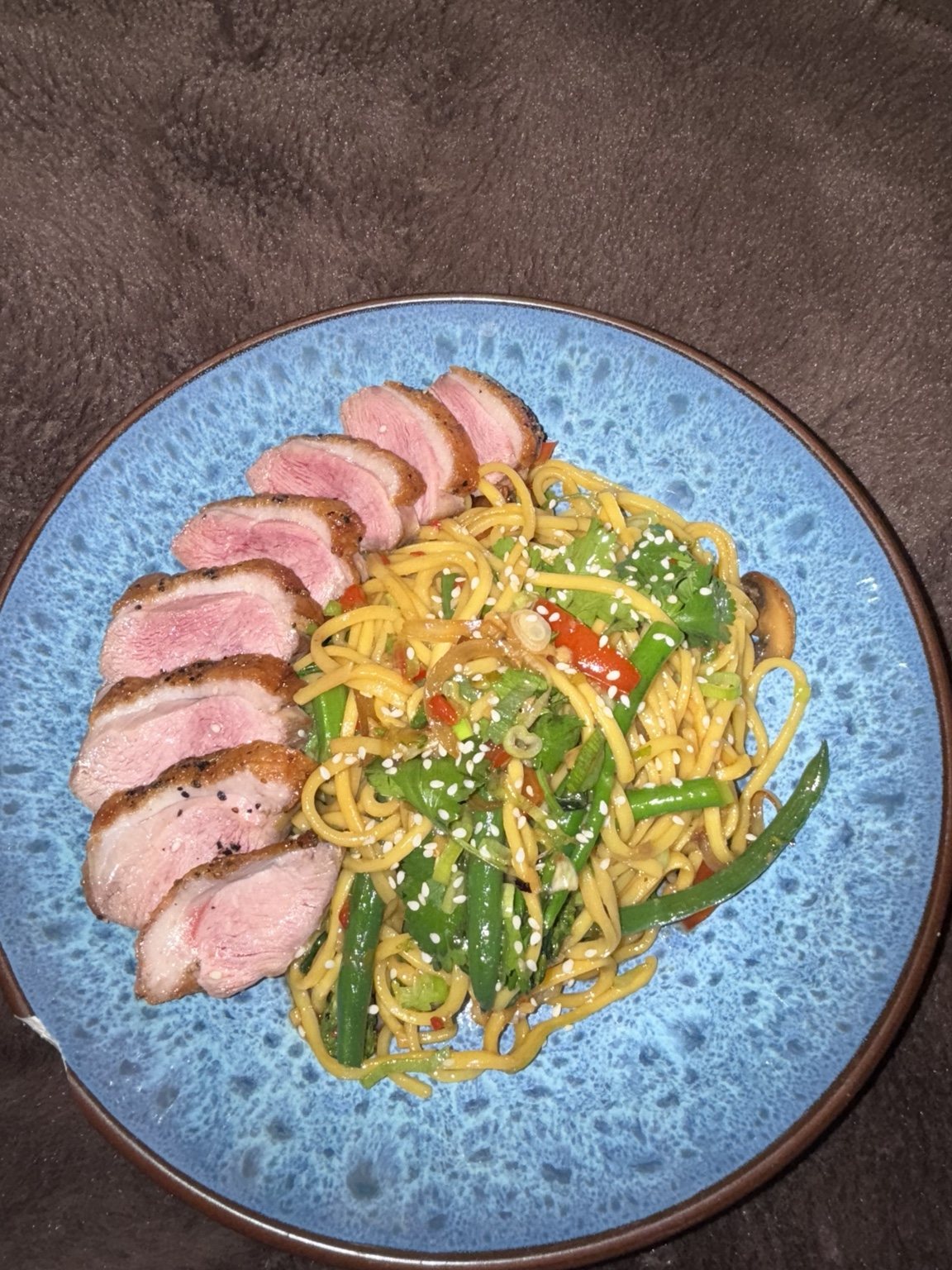 Duck and noodles by Chef Ryan Padda